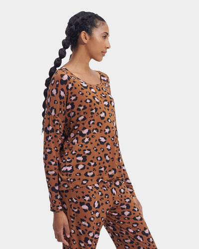 Birgit Print Set, Cedar Bark Leopardo
