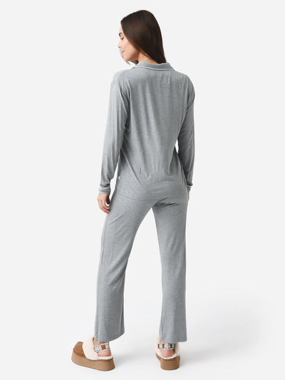 UGG Lenon Pajamas Set, Heather Grey