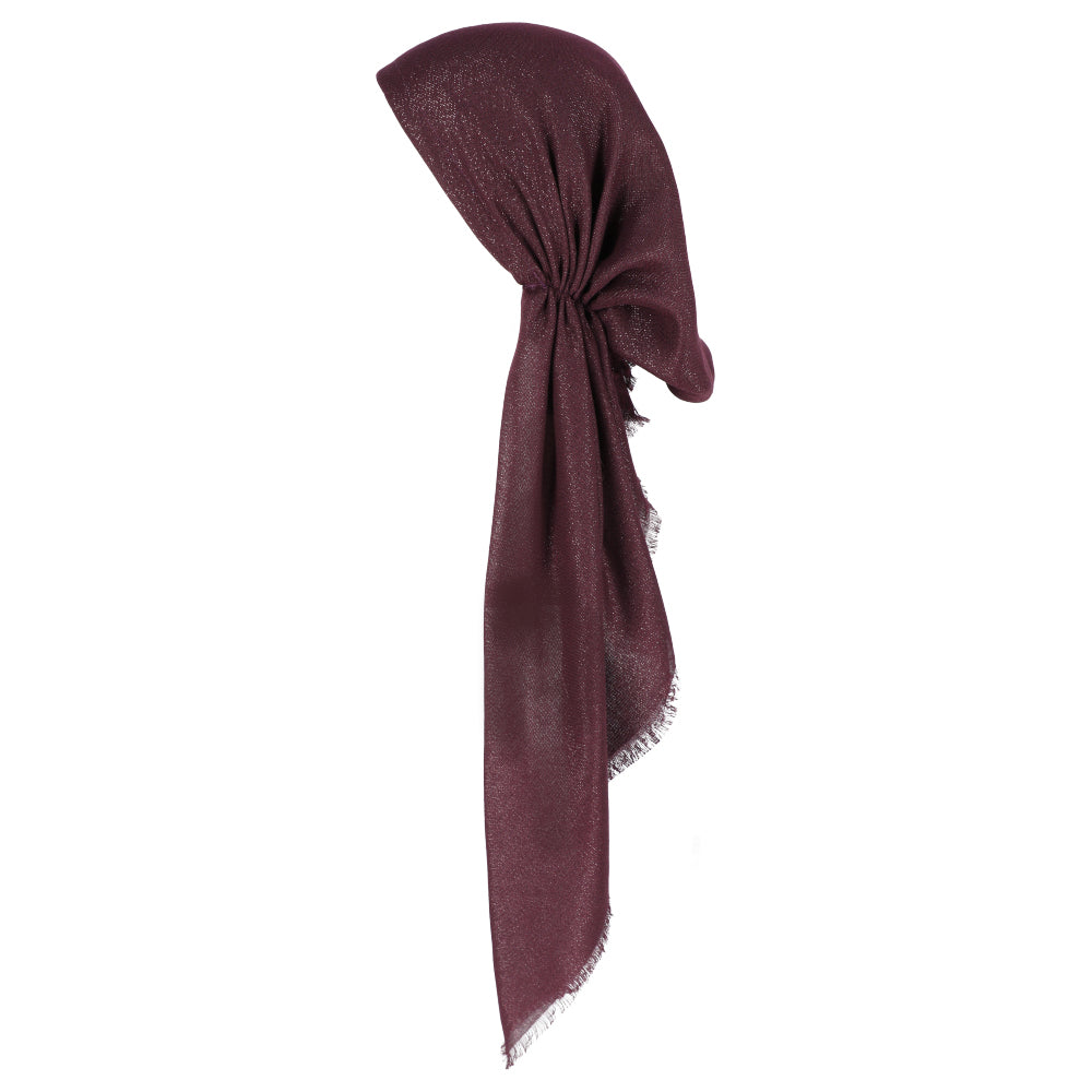 Pretied Bandana Solid Shimmer