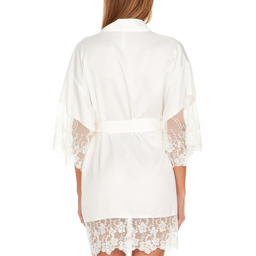 Flora Nikrooz Farrah Charmeuse Wrap Robe Q80417