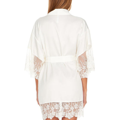 Flora Nikrooz Farrah Charmeuse Wrap Robe Q80417