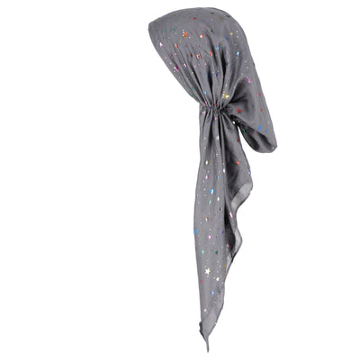 Pretied Bandana Foil Stars