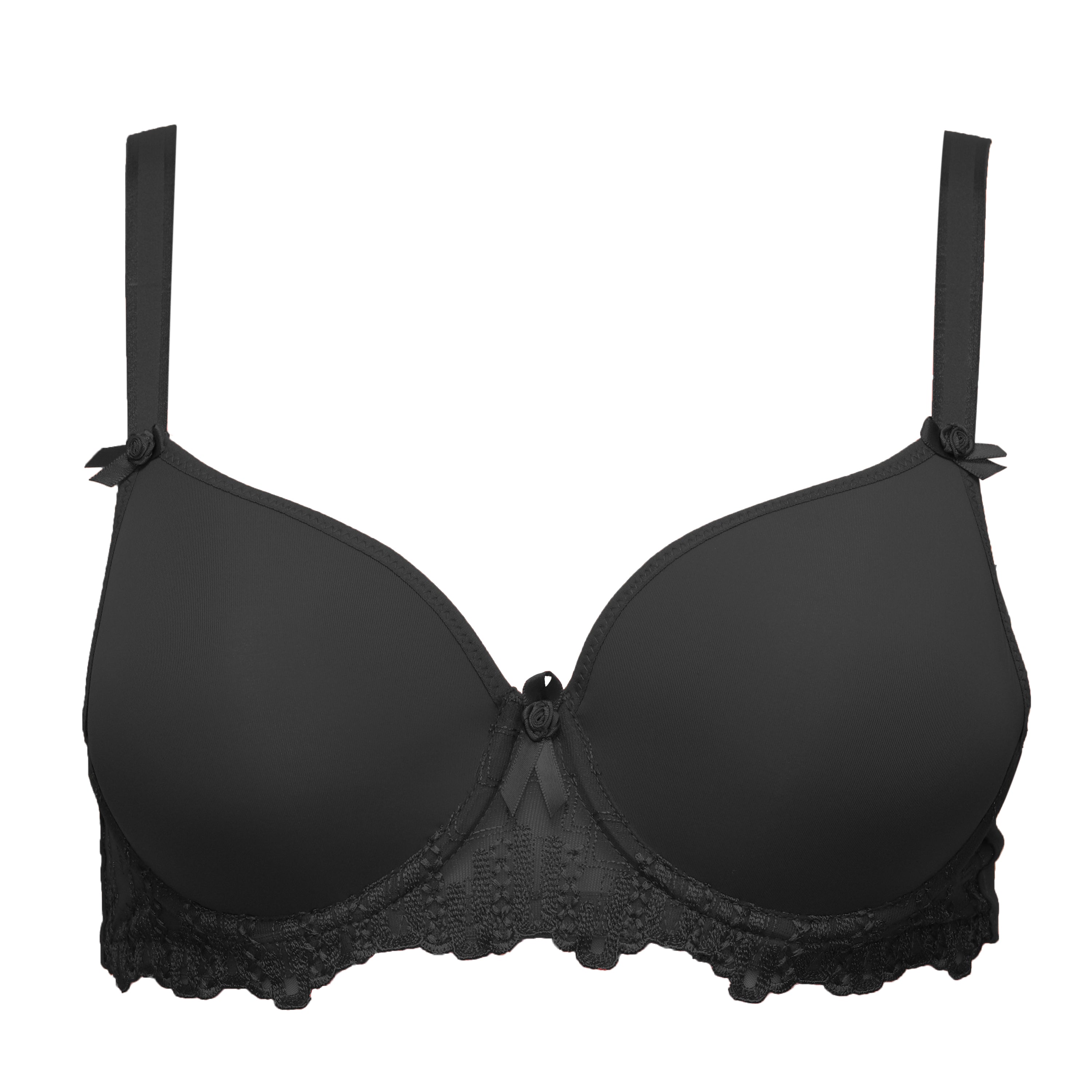 Fitfully Yours Elise Molded Convertible Bra, Black – La Plume Lingerie