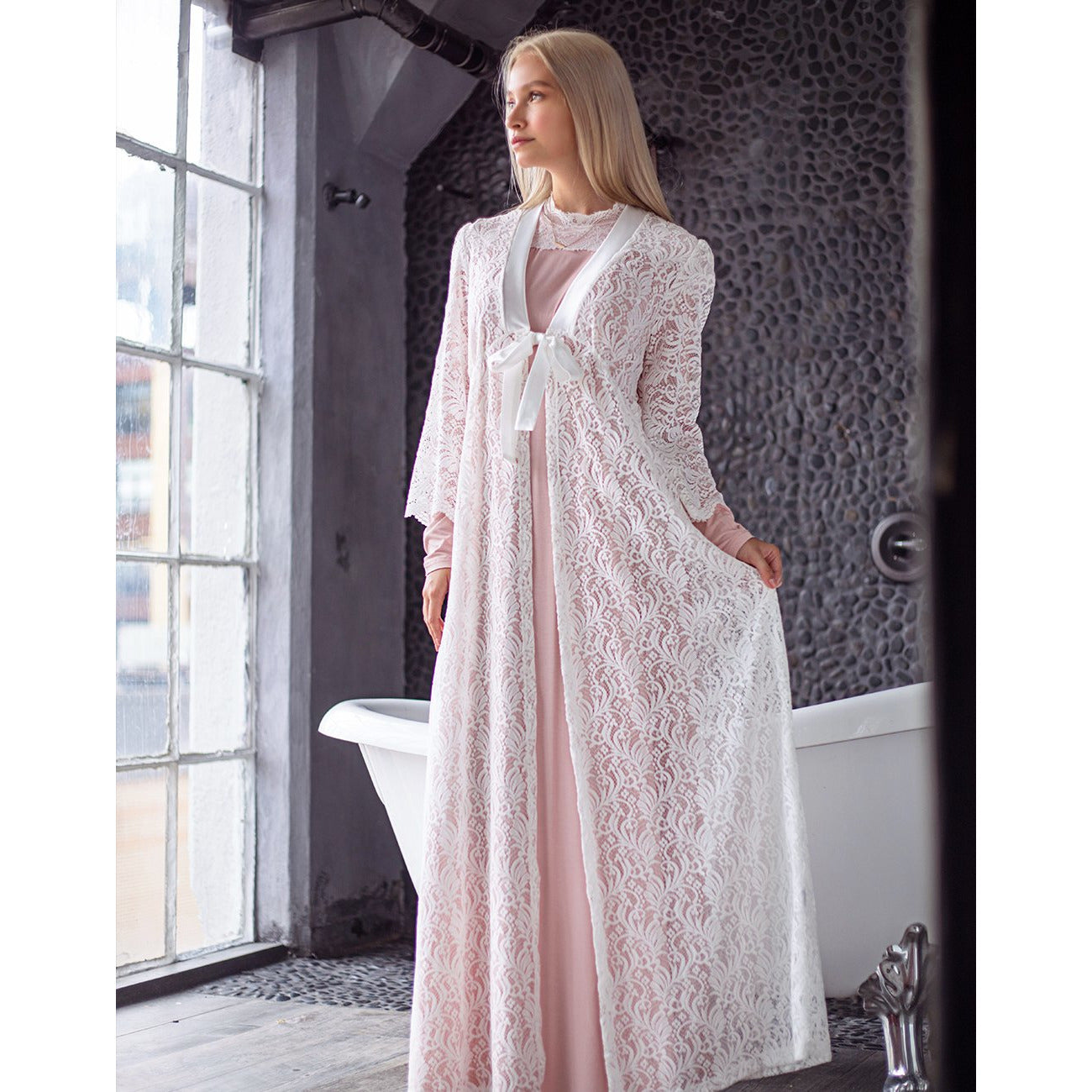 Rosella Lace Morning Robe IDA 22