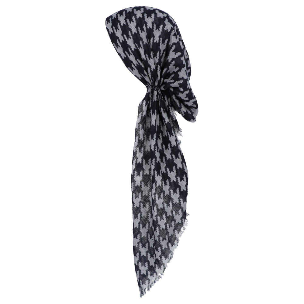 Pretied Bandana Houndstooth