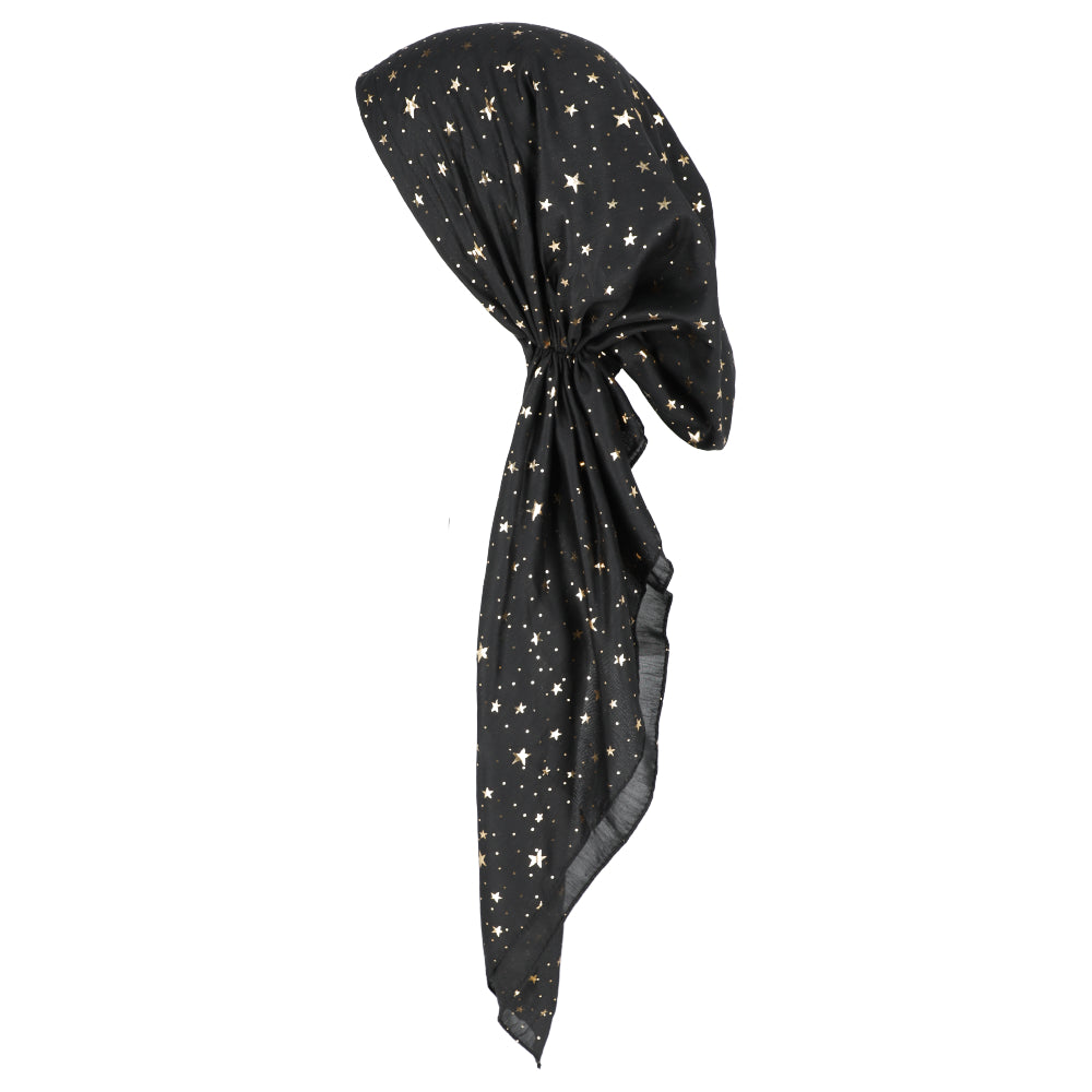 Pretied Bandana Foil Stars