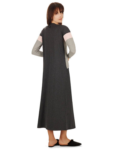 ULTRA SOFT COTTON BLEND MODEST NURSING GOWN