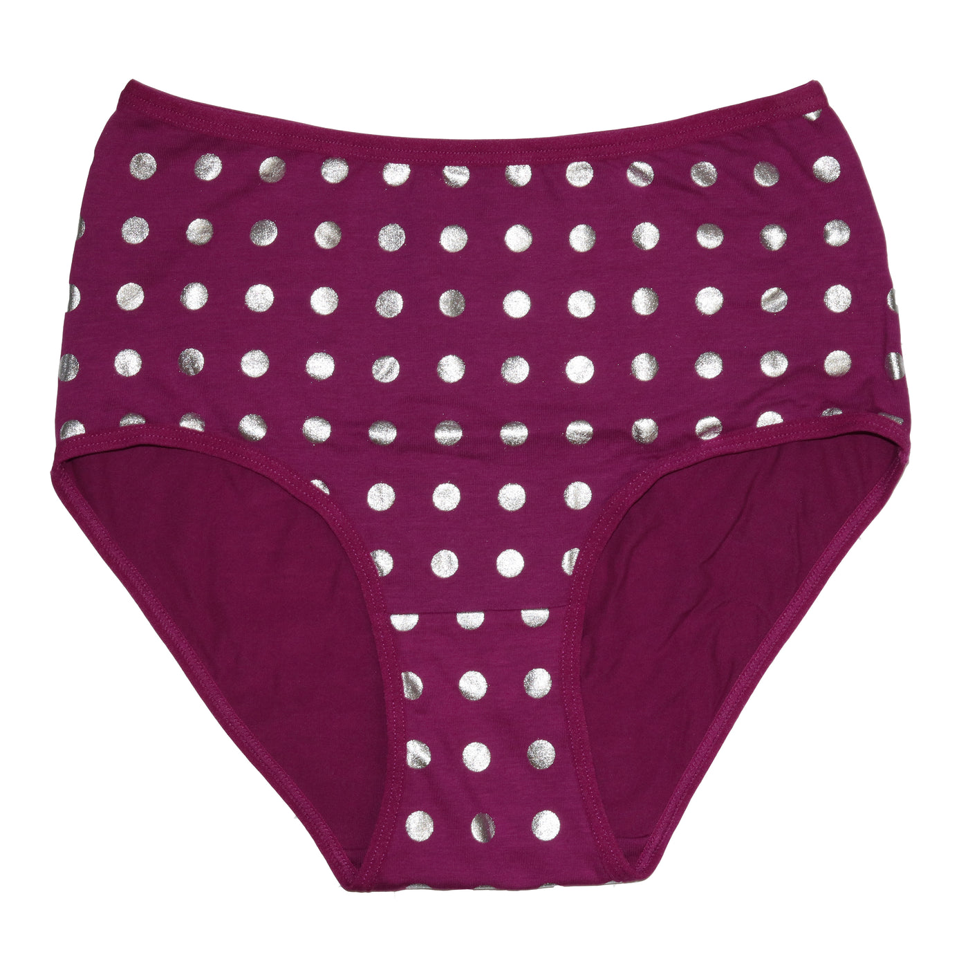 Gemsli Metallic Dot Cotton Brief 3320