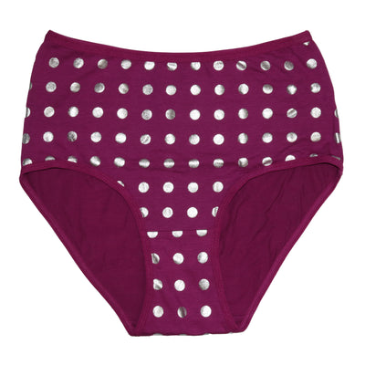 Gemsli Metallic Dot Cotton Brief 3320