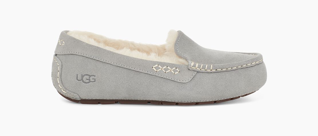 Ansley Slippers, Light Grey