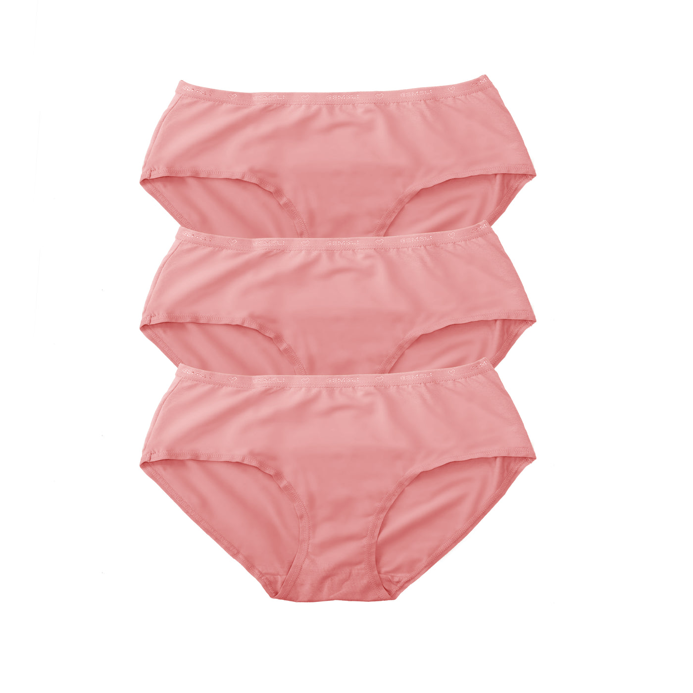 Organic Cotton Bikini with Logo 3325