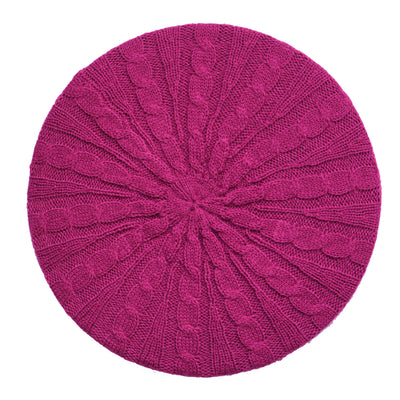 Lizi Headwear Cable Knit Solid Lined Regular