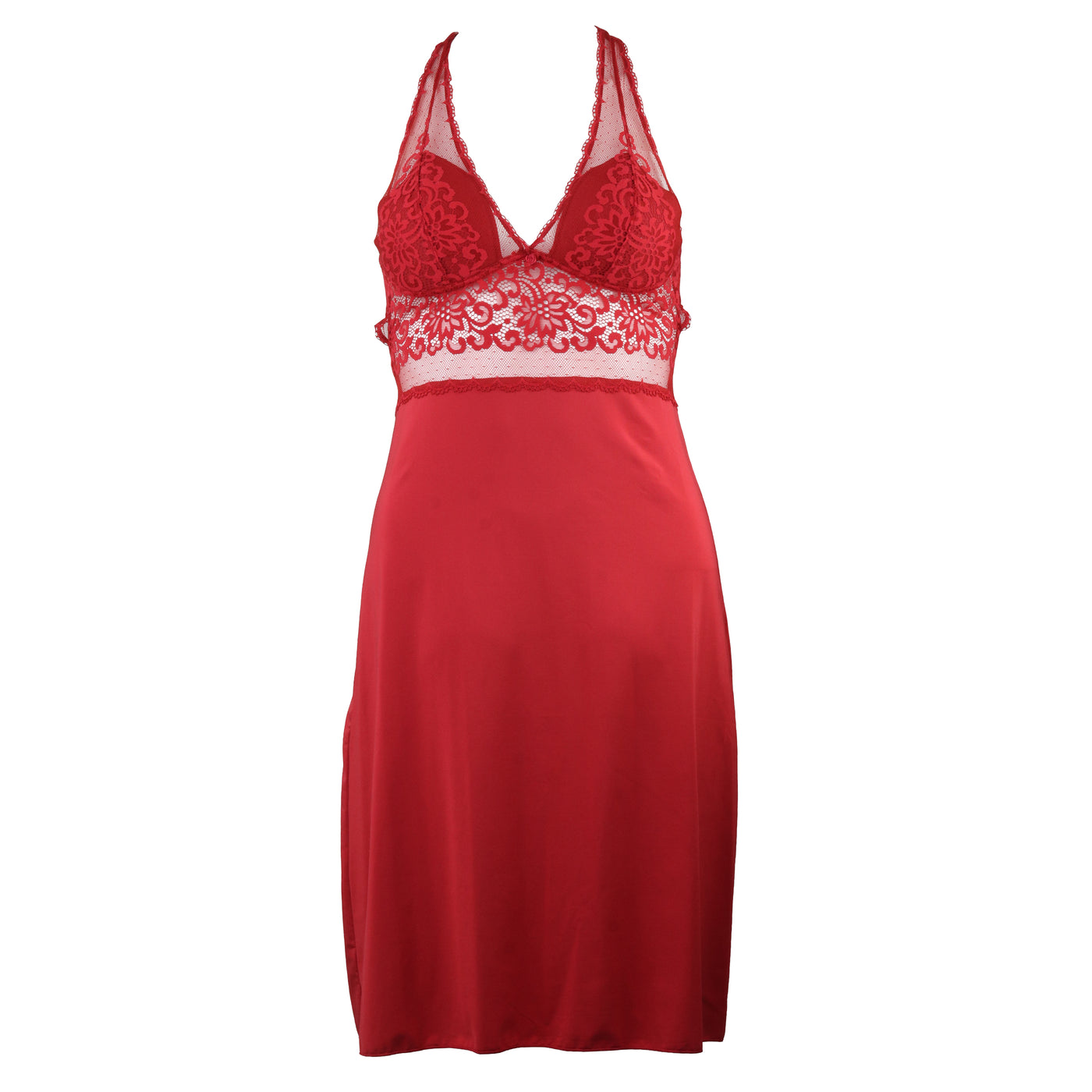 Marc and Andre Paris Padded Lace Open Back Chemise A7-01PS103