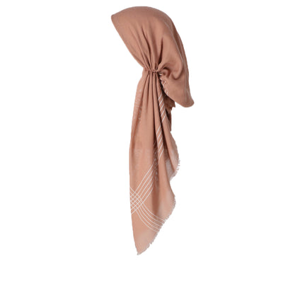 Pretied Bandana Solid Lines