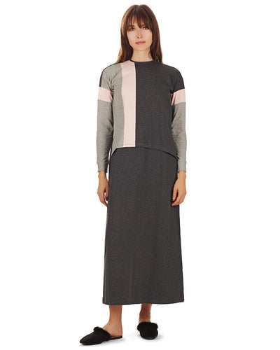 ULTRA SOFT COTTON BLEND MODEST NURSING GOWN