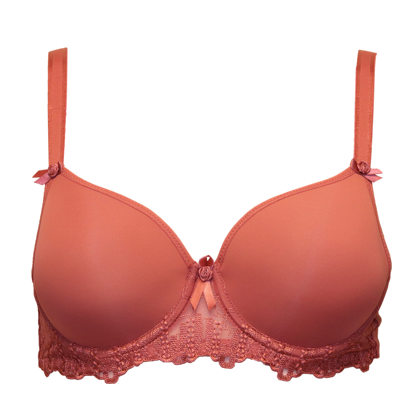 Fitfully Yours Elise Molded Convertible Bra, Canyon Rose