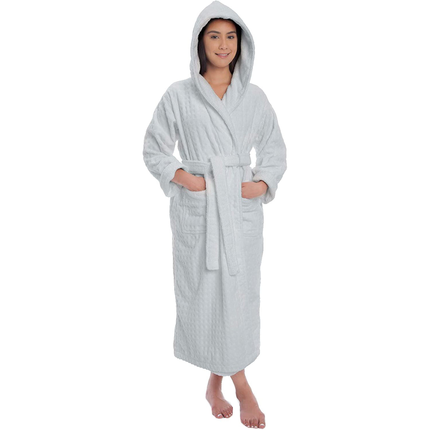 Hooded Terry Robe 4001