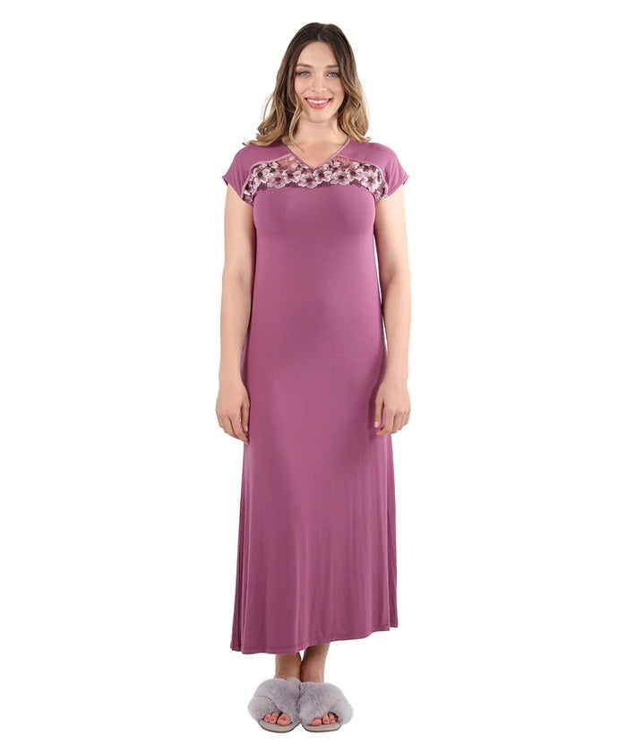 ENCHANTED ROMANCE EMBROIDERED GOWN