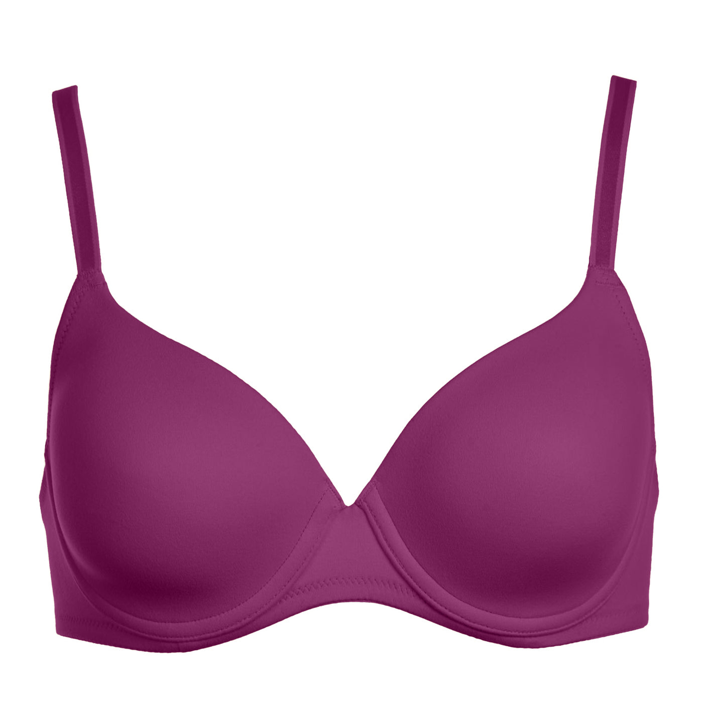 Dominique Molded Underwire Padded Bra, Purple