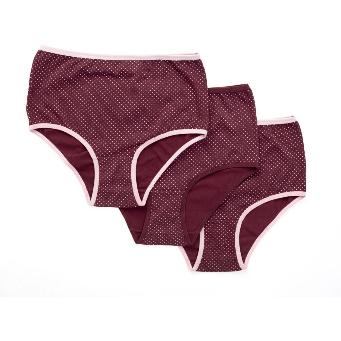 Gemsli Ultra Comfort Cotton Polka Dot Brief 3 Pack 3308