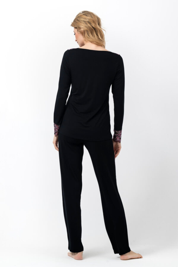 Floral Lace Pajamas Set 3701