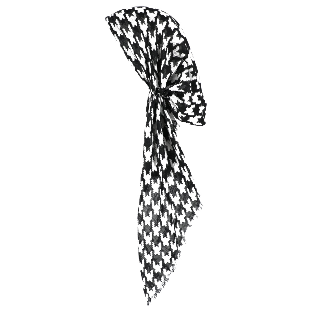 Pretied Bandana Houndstooth