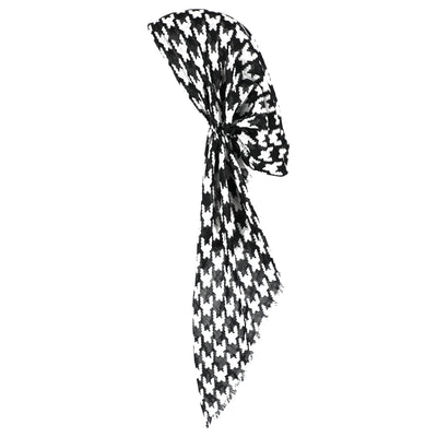 Pretied Bandana Houndstooth