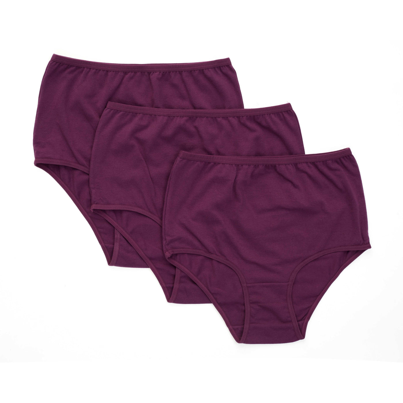 Gemsli Ultra Comfort Cotton Briefs Solid Color 3 Pair Pack 3305