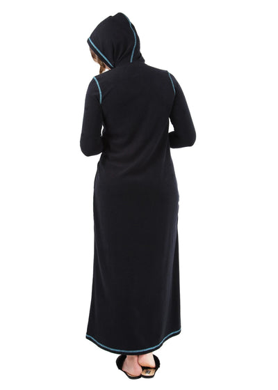 Hooded Terry with Zip Front CNL04459