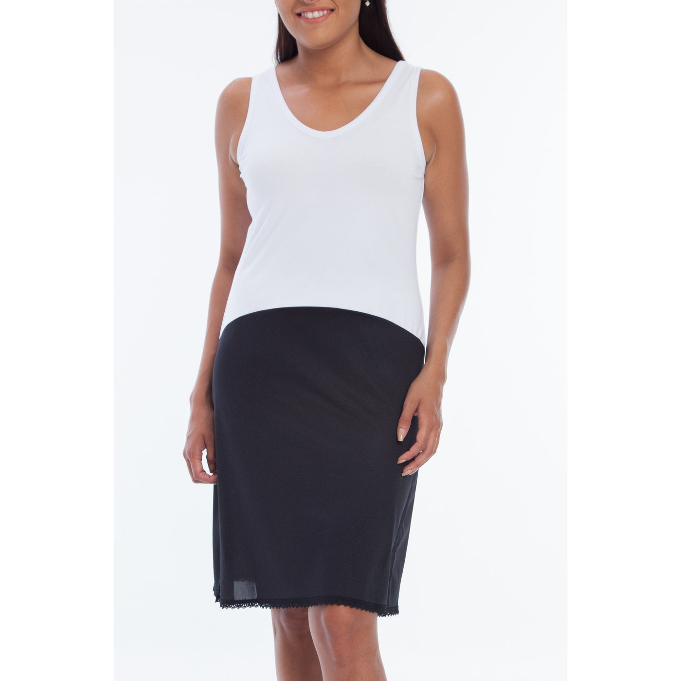 Gemsli Comfort Reversible Cotton Top Full Slip, Cling Free FK308