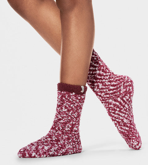 UGG Women's Cozy Chenille Sock, Diffused Orchid