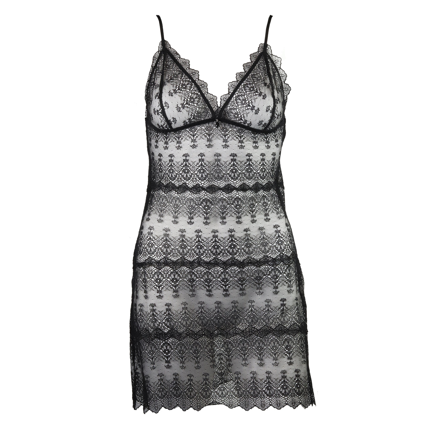 Vanilla Lace Sheer Chemise 3521