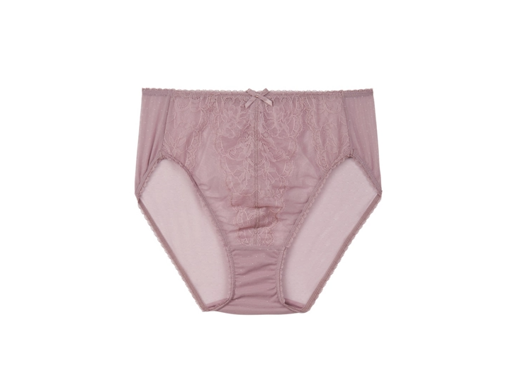 Retro Chic Hi Cut Brief, Lilac