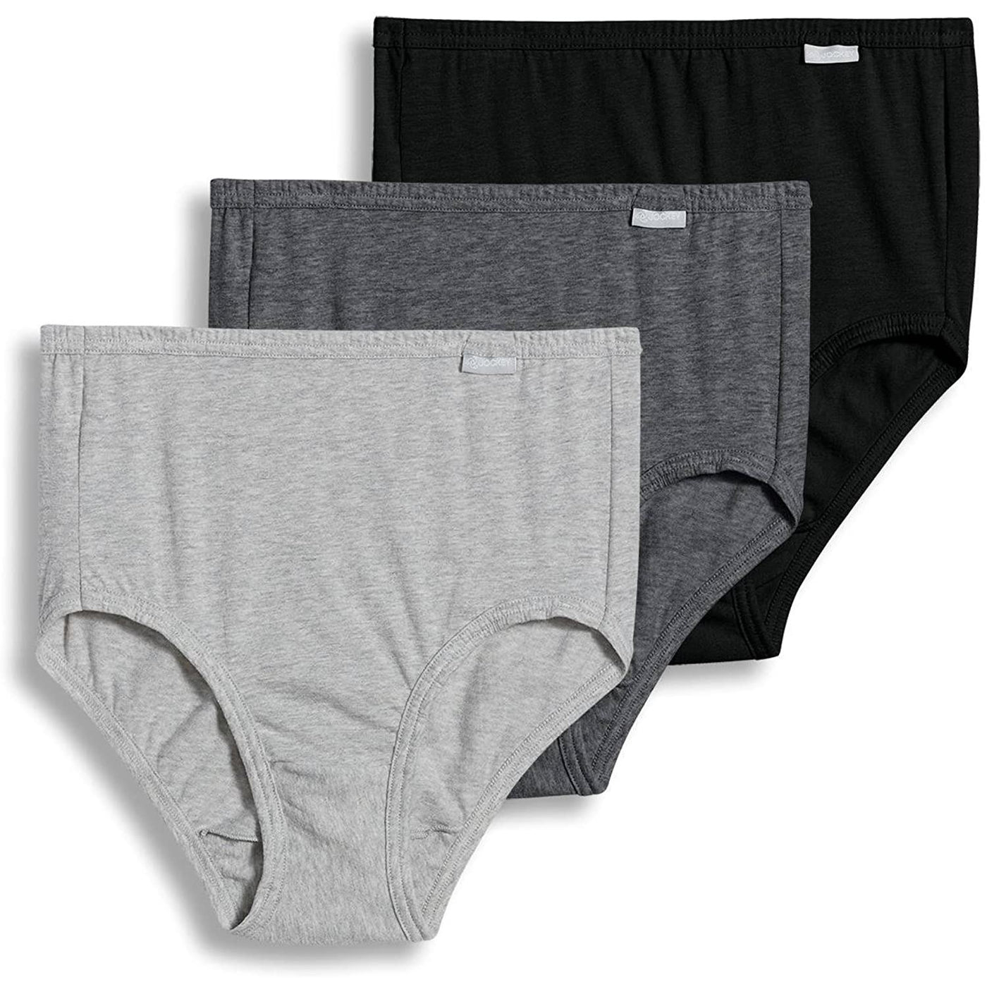 Jockey Plus Size Elance Brief Panty- 3 Pack 1486