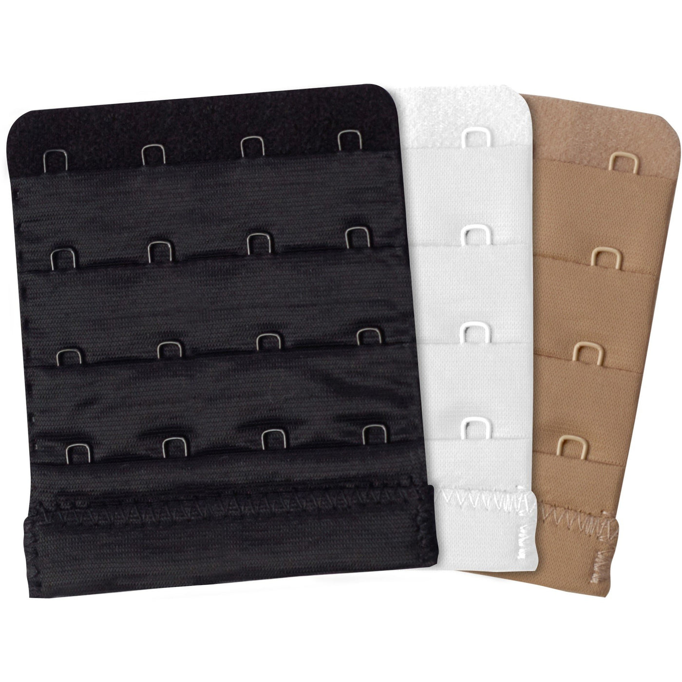 Fashion Essentials Comfort Back 4-Hook Bra Extender BF50523