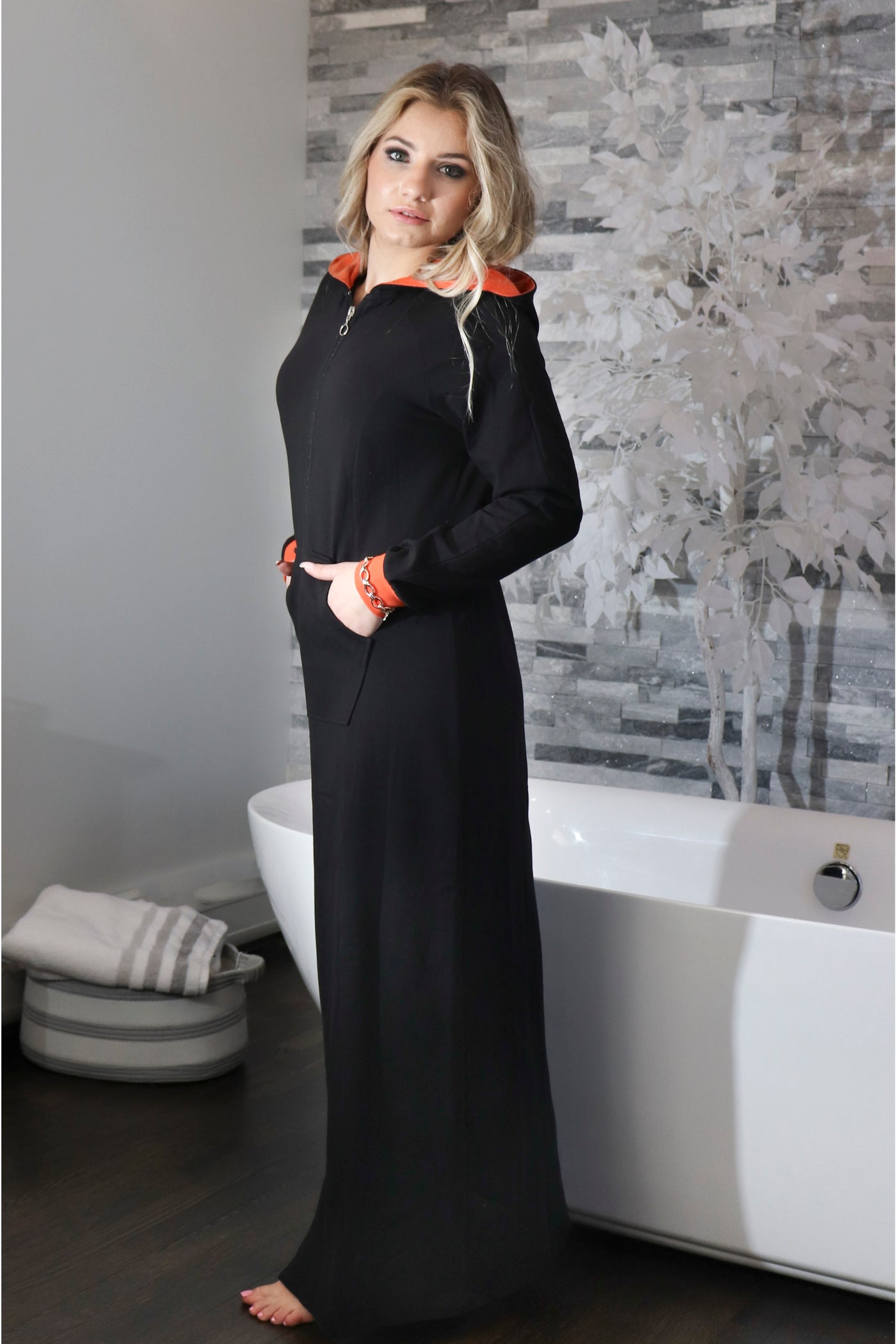 Hoodie Morning Robe 22944C1