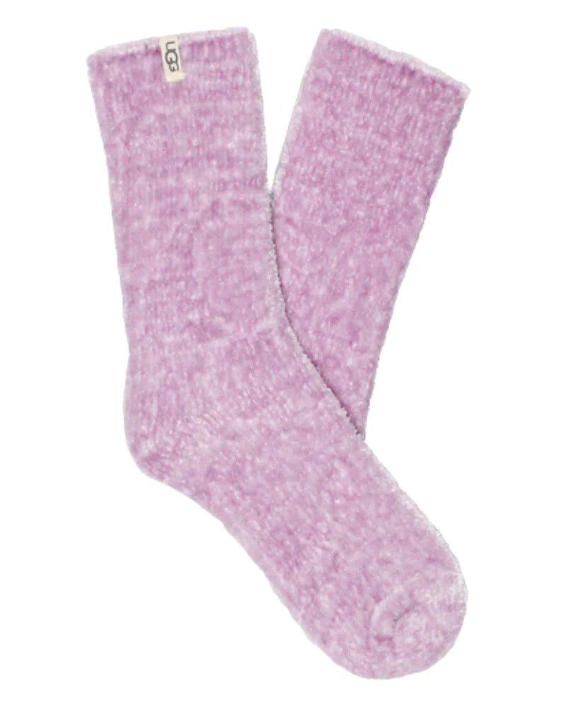 Leda Cozy Socks, Purple Lake