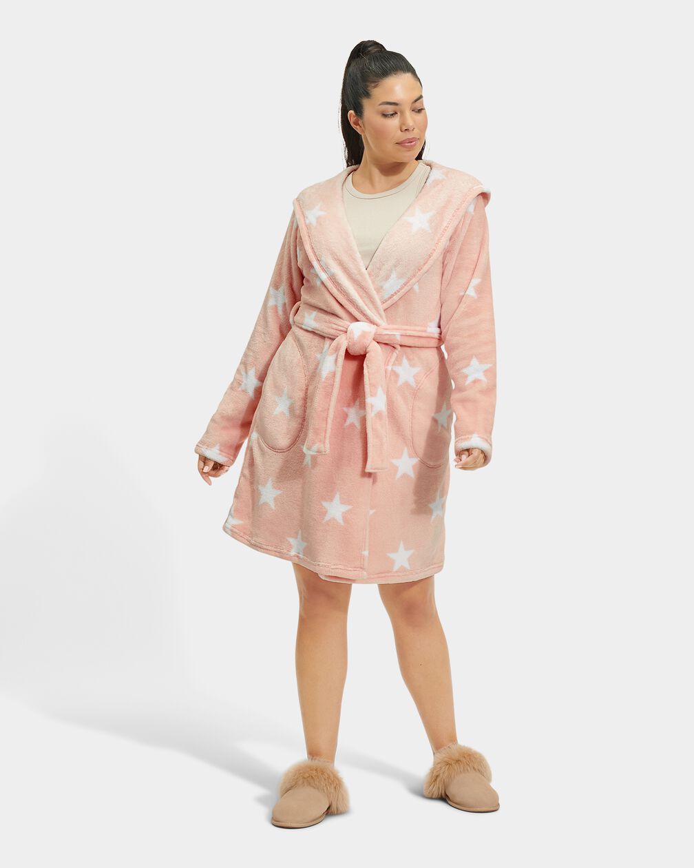 UGG Miranda Morning Robe , Lotus Blossom Star