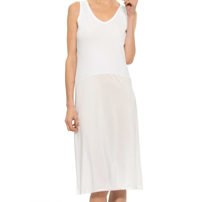 Gemsli Comfort Reversible Cotton Top Full Slip, Cling Free FK308