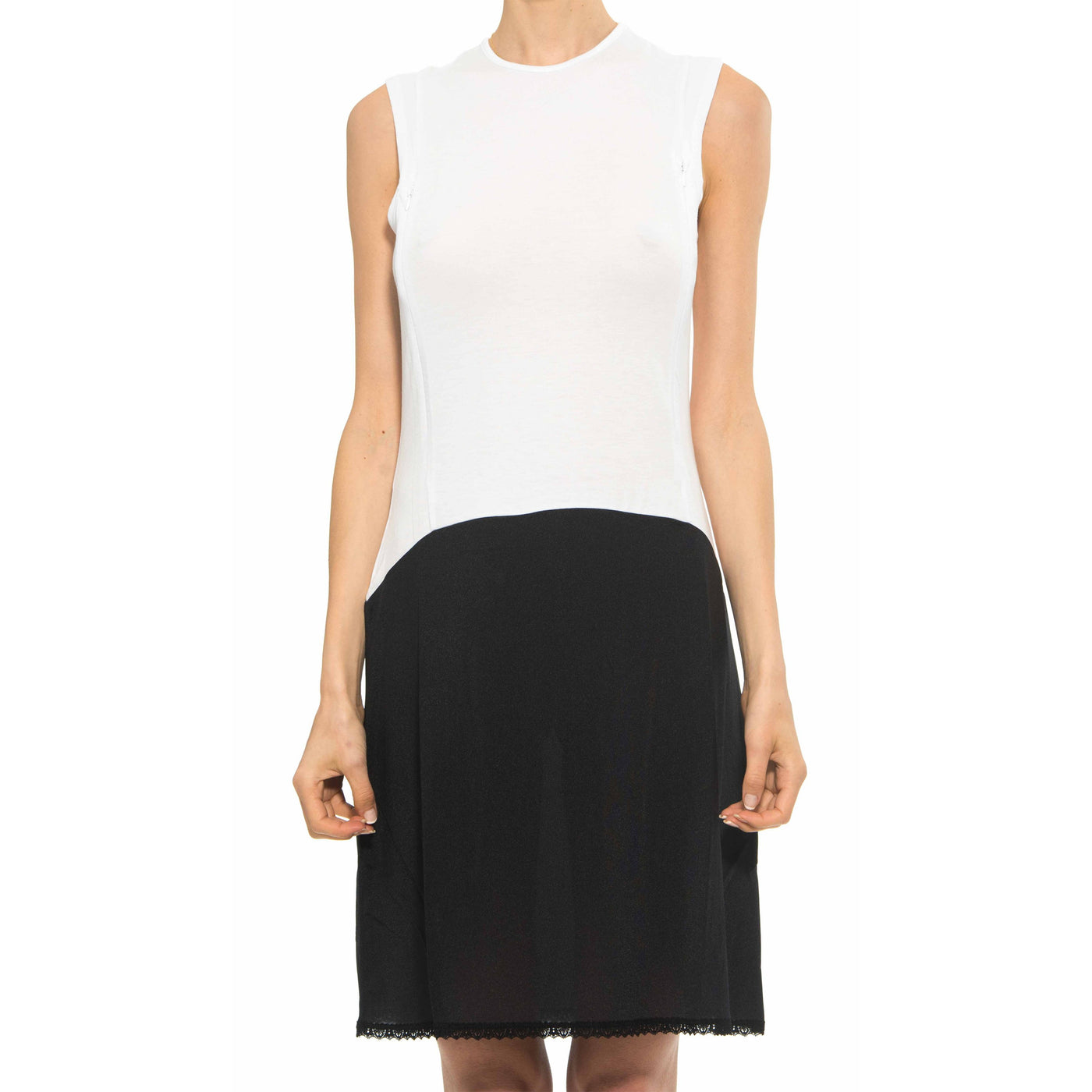 Gemsli Viscose Sleeveless Nursing Shell Slip FK316
