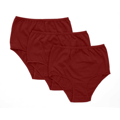 Gemsli Ultra Comfort Cotton Briefs Solid Color 3 Pair Pack 3305