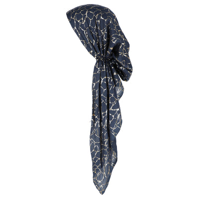 Lizi Pretied Bandana Marble