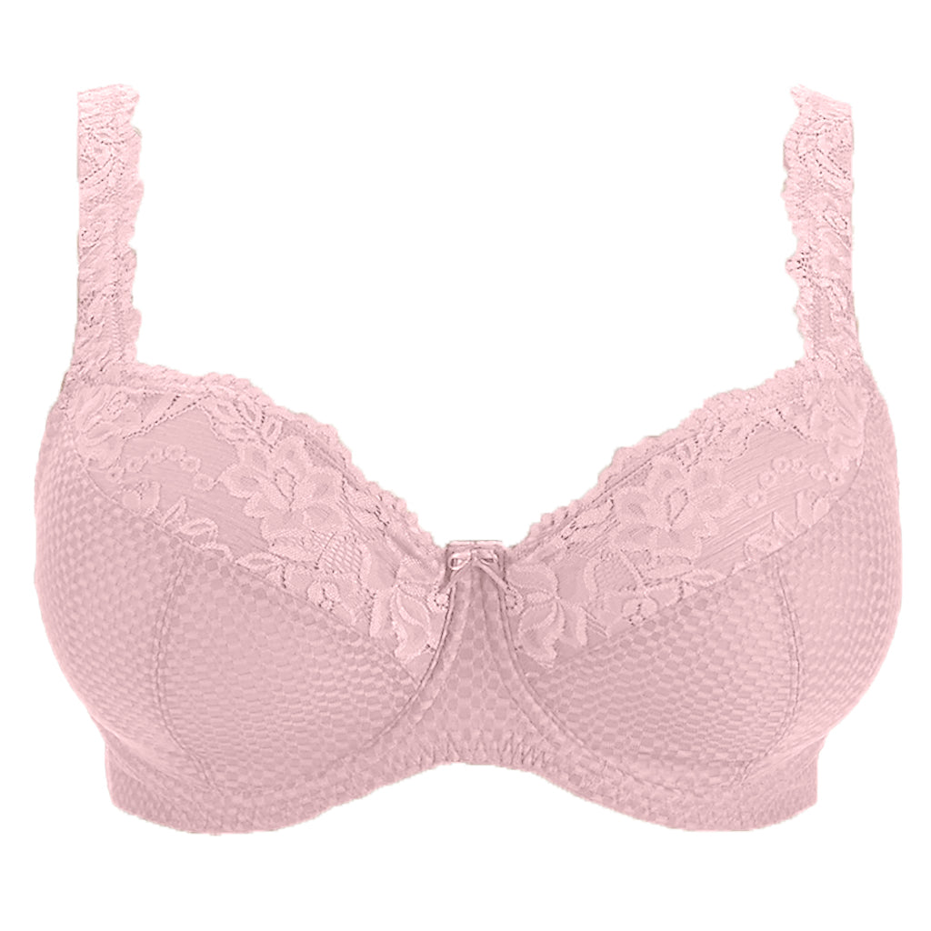 FFY Serena Lace Underwire Full Coverage Bra, Sugar Rose