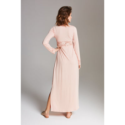 Vanilla Dusty Pink Nightdress Maxi S002