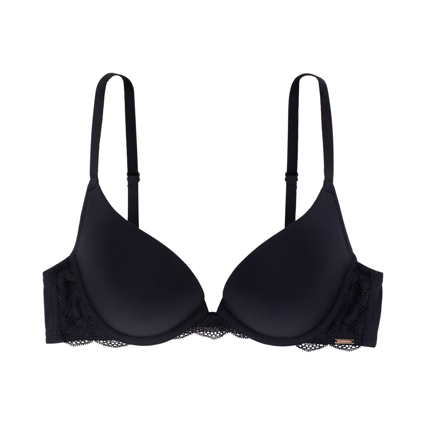 Dorina Rosa Push Up Plunge Bra, Black