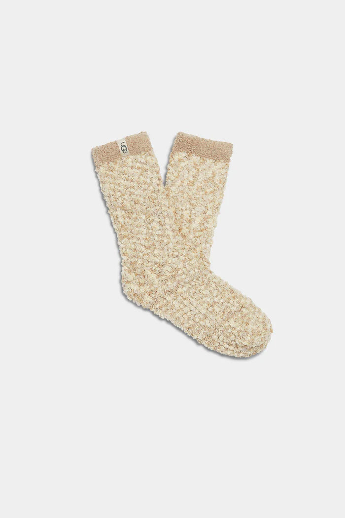UGG Women's Cozy Chenille Sock, Cream