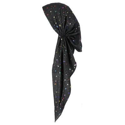 Pretied Bandana Foil Stars