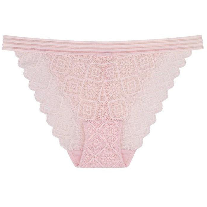 You Sienna Lace Tanga Light Pink
