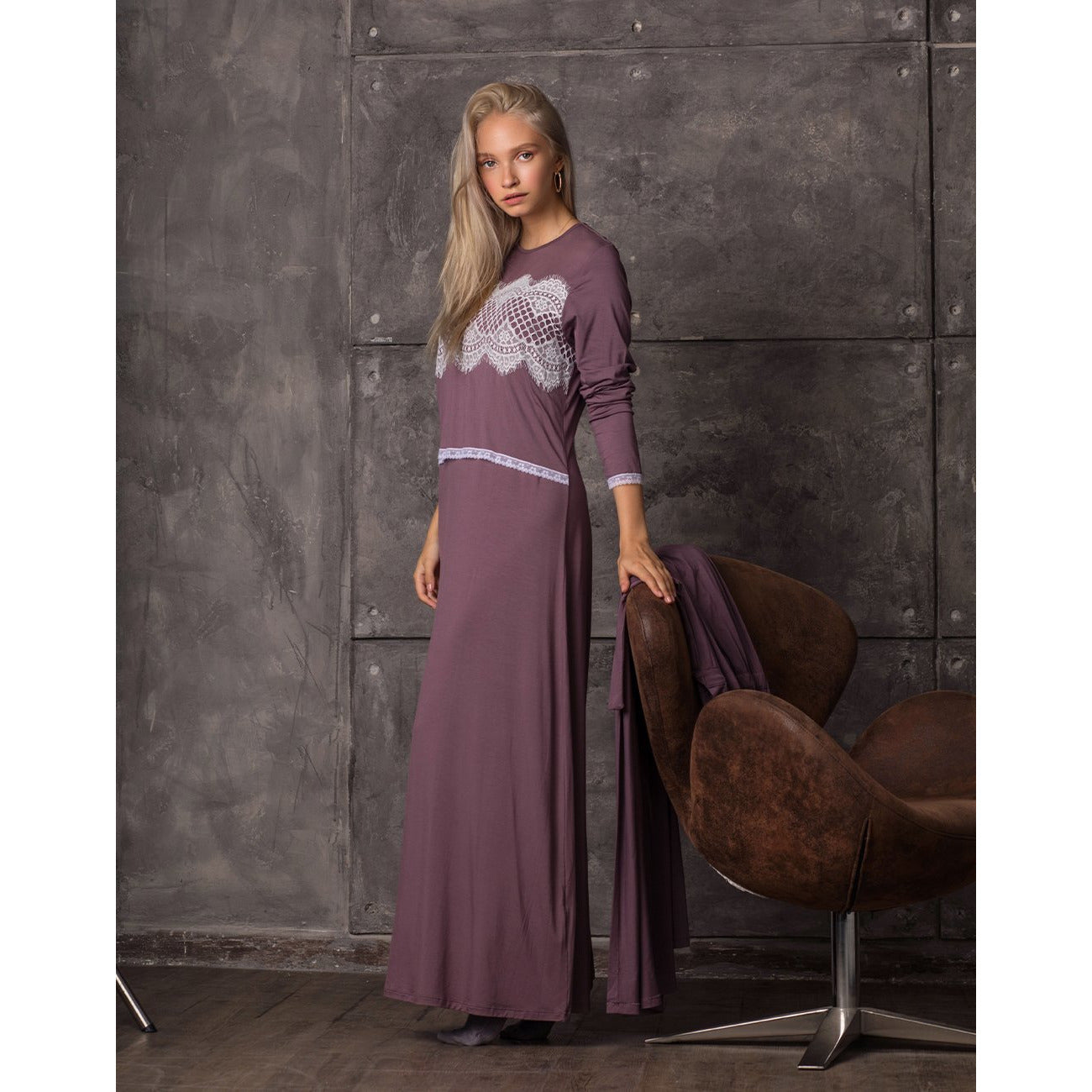 Rosella Lace Nursing Nightgown IDA 1N