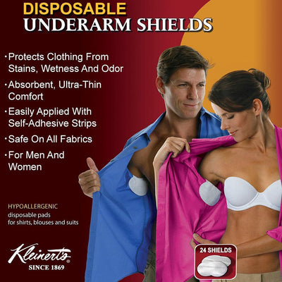 Underarm Dress Shield Peel & Stick, Disposable Underarm Pads MW4900